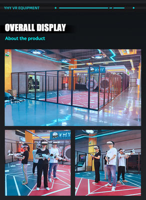 Grote ruimte Indoor VR Shooting Simulator Free Walking & Roaming Multiplayer Arena
