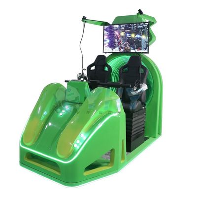 Commerciële 2-zits Virtual Reality VR Simulator Cinema Stoel voor Indoor Avonturenparken