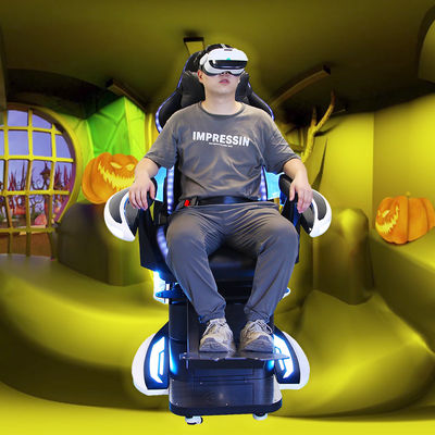 9D Virtual Reality Flight Experience Beweging Simulator met 360 graden Single Seat Chair