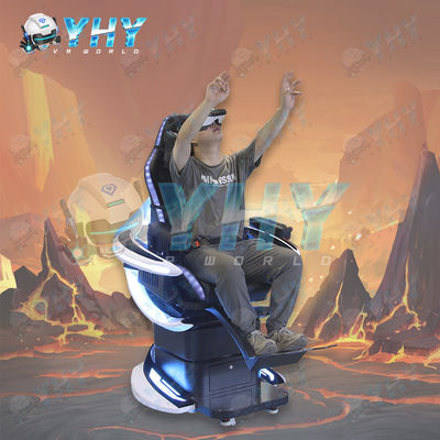 Exciting Virtual Reality Roller Coaster Game Motion Flight Simulator 360 VR Chair