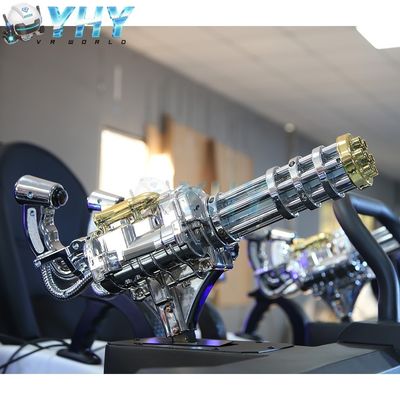 YHY 9D Chair VR Simulator Double Seats Virtrual Reality Cinema Shooting Game Machine with 200 Games for Indoor Park