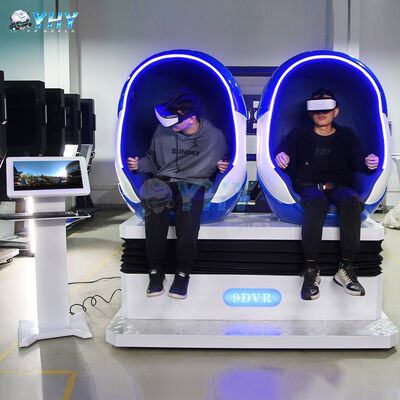 Attractieparkritten Virtual Reality Simulator 2-zits Ei VR Stoel met 1 jaar Garantie