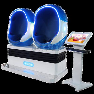 2 zitplaatsen Vr Egg Chair Coin Operated 5D 7D Cinema Simulator voor Shopping Mall Adventure Park