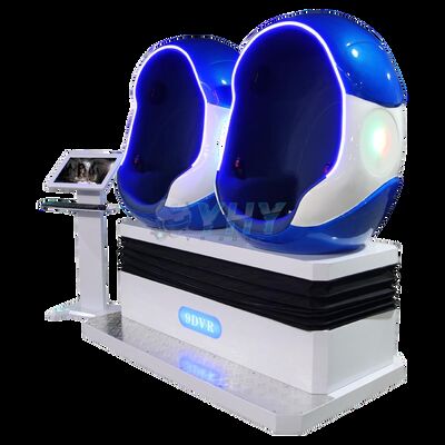 2-zits Indoor VR Virtual Reality Ei Stoel 9D Pretpark Rides voor Kinderen Cinema Spelmachine