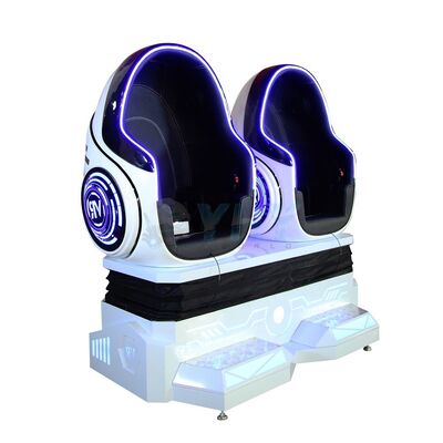 Virtuele realiteitsequipment Virtuele realiteit 9D Ei stoel Vr Achterbaan 2 zitplaatsen Vr Pod