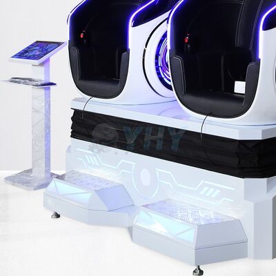 9D Virtual Egg Chair Simulator 360° Interactief Spelapparaat VR-spelapparatuur voor twee personen