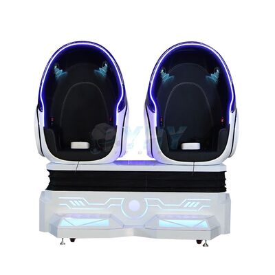 Hoogwaardige dubbelspelers rollercoaster simulator 9d ei 9d vr bioscoop verdienen geld