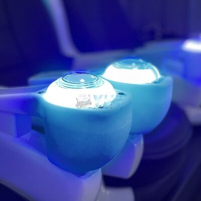 Indoor 9D VR Cinema Chair Multiplayer Shooting Game 4 zitplaatsen VR Theme Park voor winkelcentra