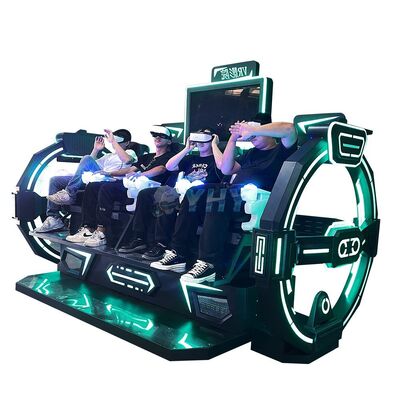 Warm Vr Vierpersoons Cinema Shuttle Simulator Vr Park Planning One-stop Solution Vr Gaming Set Fabrikant