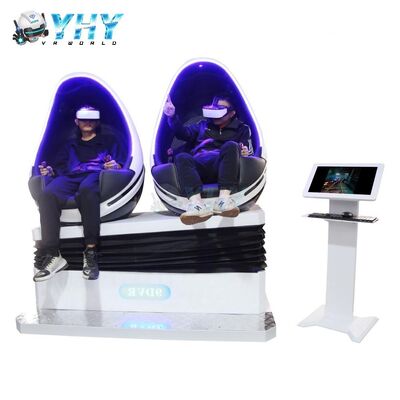 VR Double Egg Chair Virtual Reality Machine 2 zitplaatsen VR Cinema 9D Simulator Vermaakpark