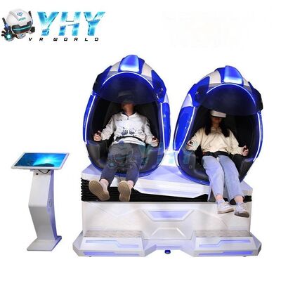 2 zitplaatsen Ei stoel VR Theater 9D Cinema Dynamic Motion 3DOF Platform Virtual Reality Equipment China Factory