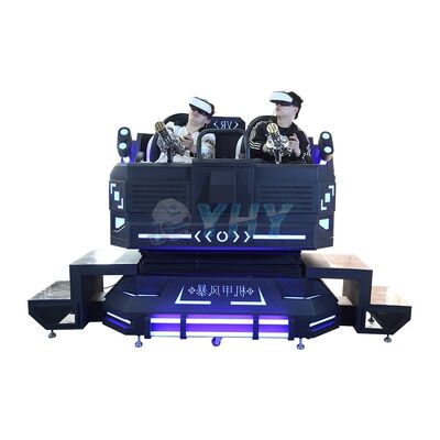 Virtual Reality Simulatie 9D VR Platform Ervaring Schiet Simulator Met 2 Spelers Te Koop