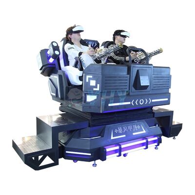 Nieuwe 9D Virtual Reality Simulator Mecha Warrior 2 Seat Unieke Gevormde Cinema VR Game Machine