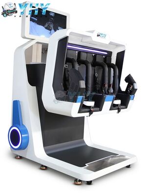 Virtual Reality 360 Achtbaan Dubbele Speler Spel 2 Stoel Vr Spelmachine Winkelcentrum Verhuur