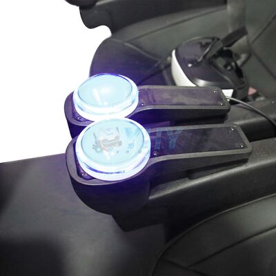 9 Zitplaatsen Indoor 9D VR Cinema Spelmachine met Metalen & Plastic Constructie Hoge Veiligheid