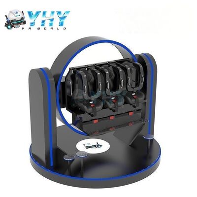 1080° Rotating VR Chair Three Players Vr Equipment Roller Coaster Ride VR Entertainment Equipment for Mall