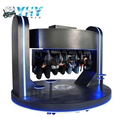 3 Spelers 9D Roller Coaster Virtual Reality VR Game Machine Simulator met 21 inch Touchscreen VR Apparaat voor Familievermaak