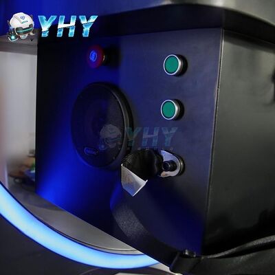 360 Roller Coaster VR Simulator 3 zitplaatsen Equipment 9D VR Game Machine met 21 inch All-in-one Screen Simulation Rides Vermaakpark