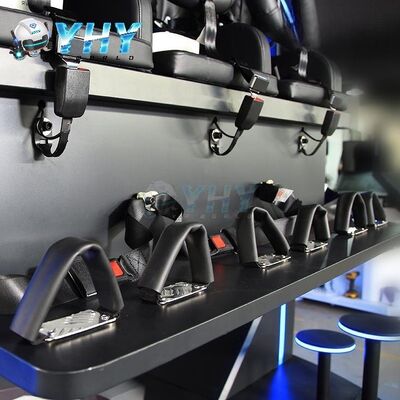 Three Players Rotation Big Size Roller Coaster Virtual Reality Game Simulator Vr Amusement Park Equipment 