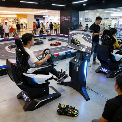 YHY VR Multiplayer AR Racing Simulator met aangepaste racesporen voor realistische competitie