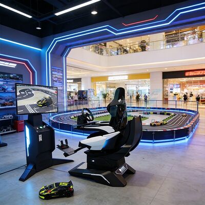 Commerciële AR Racing Simulator met 42 scherm display voor high engagement locaties