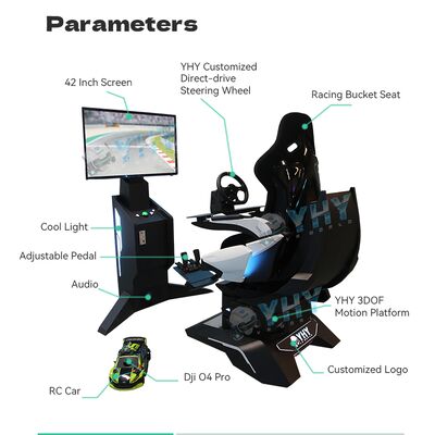 Immersive FPV AR Racing Simulator ondersteunt aangepaste tracks en dynamische bewegingservaring