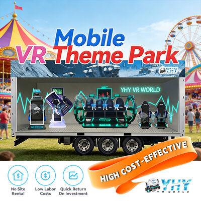 Mobiele VR-themaparkoplossing van de volgende generatie voor mobiele entertainmentbedrijfsevenementen