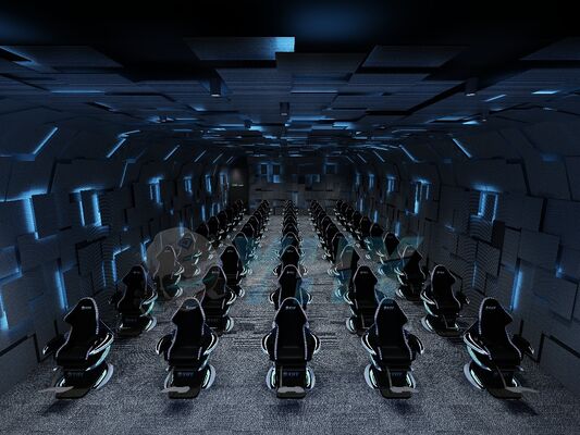 Aanpasbaar 9D Flying VR Cinema System Virtual Reality Ultimate Crossing VR Dynamic Cinema voor avontuurparken