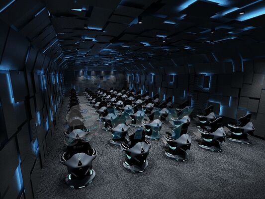 Aanpasbaar 9D Flying VR Cinema System Virtual Reality Ultimate Crossing VR Dynamic Cinema voor avontuurparken