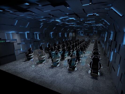 Aanpasbaar 9D Flying VR Cinema System Virtual Reality Ultimate Crossing VR Dynamic Cinema voor avontuurparken