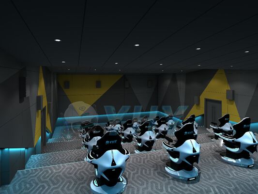 YHY Ultimate Crossing 2 9D VR Dynamic Cinema One-Stop Solutions met 3-DOF Motion Platform Support Op maat