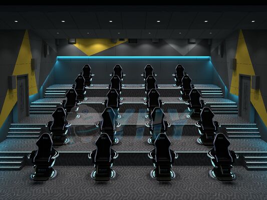 YHY Ultimate Crossing 2 9D VR Dynamic Cinema One-Stop Solutions met 3-DOF Motion Platform Support Op maat