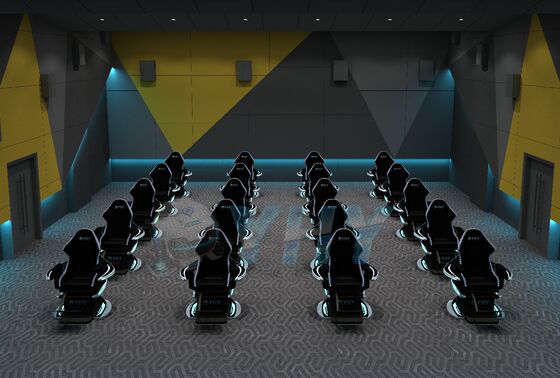 YHY Ultimate Crossing 2 9D VR Dynamic Cinema Met 360 Rotation Chair Fast Economic Business Operation Mode
