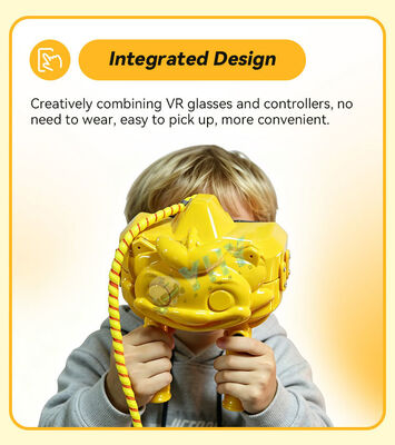 Big Popularity VR Kids Dinosaur Arcade Game Machine Coin Operated VR Simulator With Kids Games
