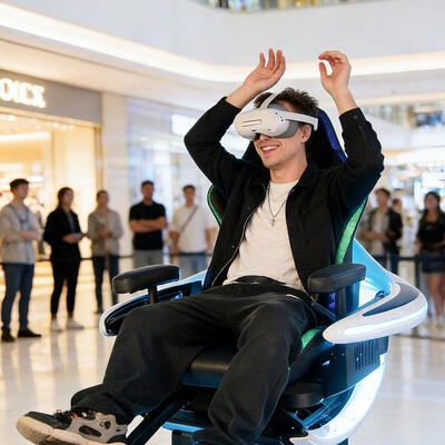 PC-Free Commercial VR Motion Simulator Independently Developed 3-Axis VR Crossing Chair