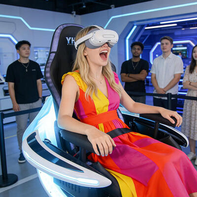 Innovative All-Aluminum VR Dynamic Motion Crossing Chair Turnkey Standalone 3-Axis VR Simulator