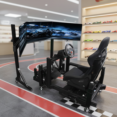 G-force Dynamic Driving Simulator Motion 3dof Car Racing Games Simulator Te koop