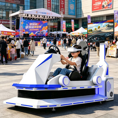 Realidad Virtual Driving Game Machine VR Car Racing Simulator in het VR Theme Park