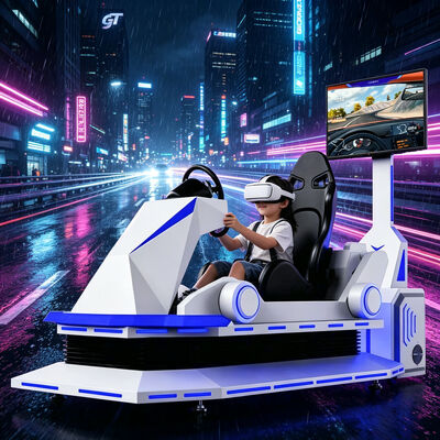 Dynamische F1 VR Indoor Racing Car Simulator 3 DOF bewegingsapparatuur voor pretpark