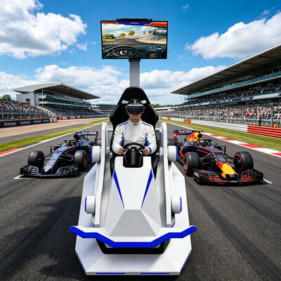 VR Indoor Racing Car Simulator Arcade Virtual Reality Motorracespel Machine
