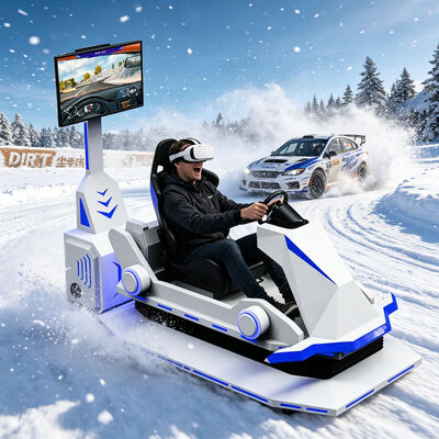 Hot Sell Indoor Dynamic VR 3 Dof Motion Platform Racing Car Simulator Auto Racing Game Equipment