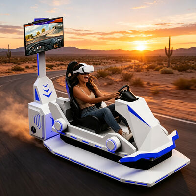 Speeding F1 Car Race Game Machine 3 DOF 9D VR Racing Simulator Arcade Driving Simulator Indoor Metal Virtual Reality Apparatuur