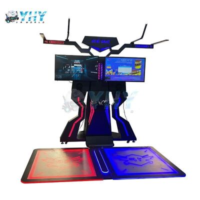 2 Spelers FPS VR Kat Walker Arcade Treadmill Machine 9D VR Simulator Wandelplatform