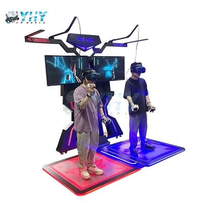 2-speler Outdoor Virtual Reality Walking Simulator Huis en educatieve VR Walker Arcade Treadmill Machine