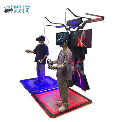 Interactieve binnenspeeltuin Vr Gun Shoot Simulator Game Machine te koop Arcade Vr Battle Machine met HTC Vr-bril