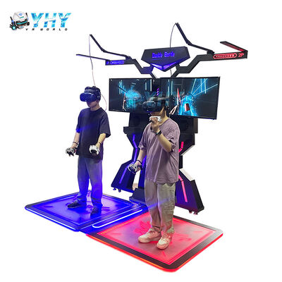 Golden Hand 9D VR Interactieve simulator Staand platform 2 spelers Binnen/buiten Duurzaam Metaal/kunststof HTC Vive