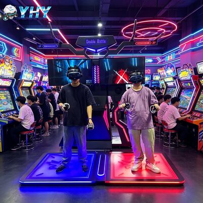 Guangzhou Game Park China Battle Games 2 spelers Ruimte VR FPS Game Simulator VR Arena