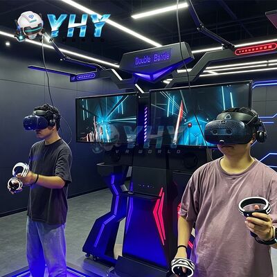 2 Spelers VR Walker Arcade Treadmill Machine VR Walking Simulator Virtual Reality Walking Platform Buiten/Binnenshuis Gebruik