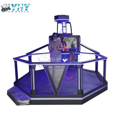 Fabriek Htcs Vive 9D VR Staande VR Ruimte Platform Wandelen en schieten Arcade Games Machine