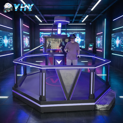 Single-player VR Arcade Groups Games Machine 9D Jagen Schieten Gratis Wandelen VR Gevechtssimulator Wapenschieten VR Arena